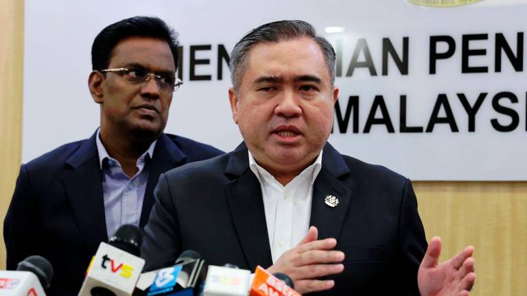 Menteri Pengangkutan Anthony Loke - BERNAMA