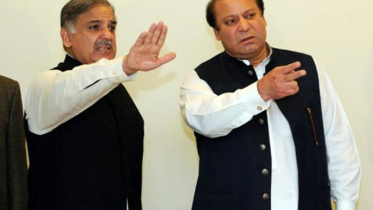 Pakistan's ex-PM Sharif names brother Shahbaz as successor