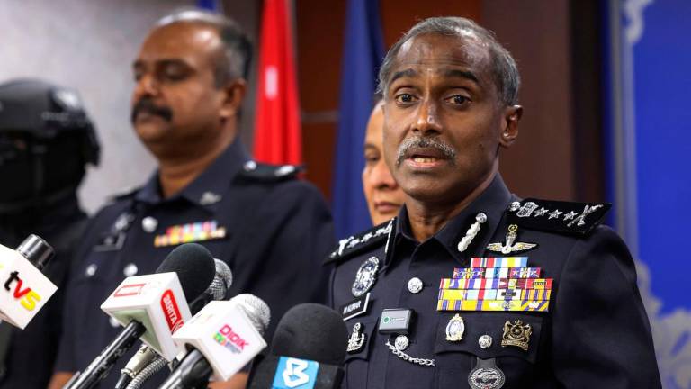 Bukit Aman Criminal Investigation Department director Datuk M Kumar. - BERNAMApix
