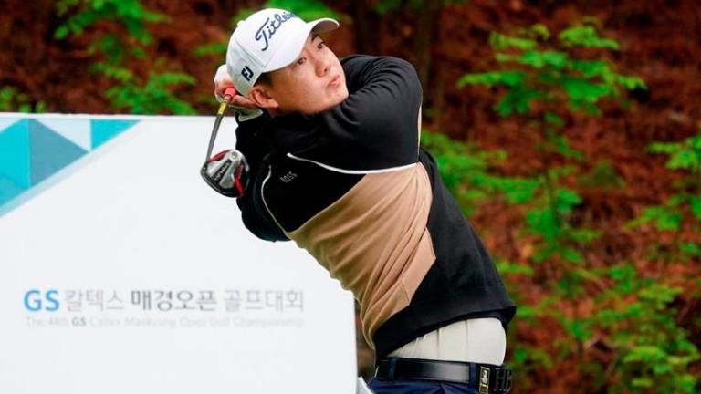 Jazz Janewattananond (Thailand). Picture courtesy Korea Golf Association organsing committee.