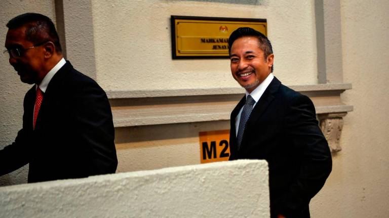 Bekas Ketua Penerangan UMNO Isham Jalil - fotoBERNAMA