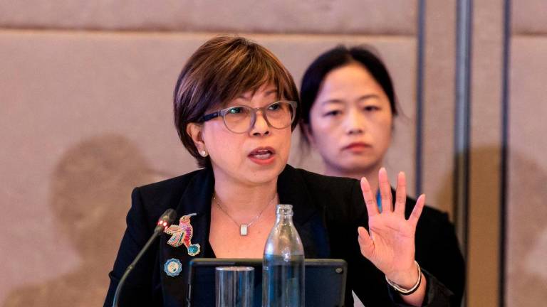 Pengarah Institut Demokrasi dan Hal Ehwal Ekonomi Tan Sri Dr Rebecca Fatima Sta Maria. - BERNAMA