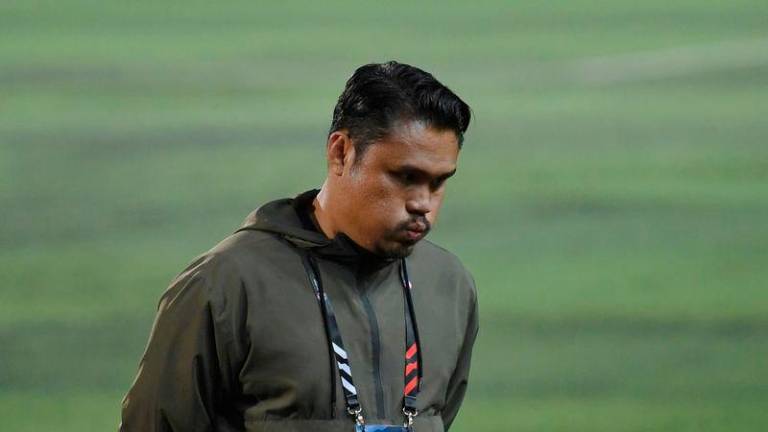 Coach and former player Mohd Nidzam Jamil - BERNAMApix