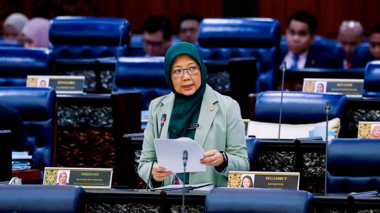 Minister in the Prime Minister’s Department (Federal Territories) Dr Zaliha Mustafa - BERNAMApix