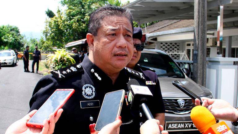 Perak Police Chief Datuk Azizi Mat Aris - BERNAMApix