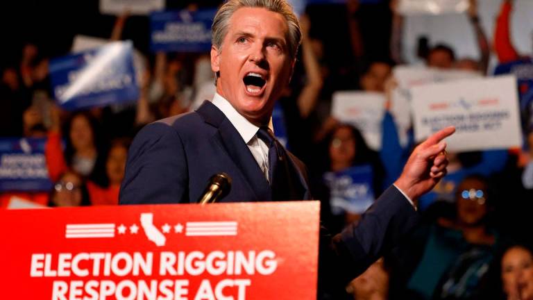 California Governor Gavin Newsom. AFPPix