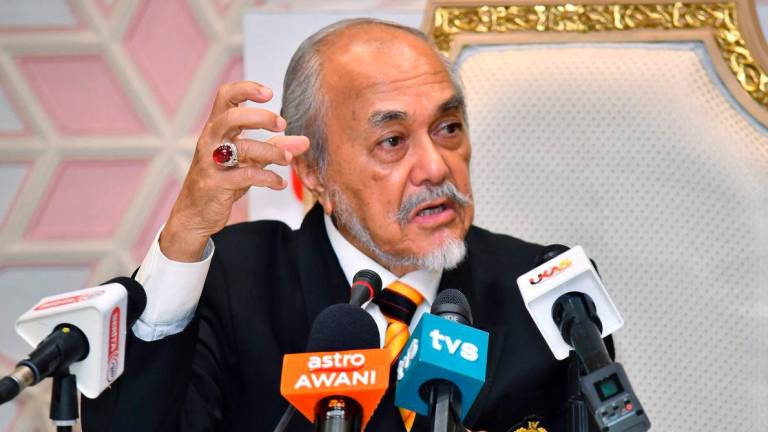 Sarawak Assembly Speaker, Tan Sri Mohamad Asfia Awang Nassar - BERNAMApix