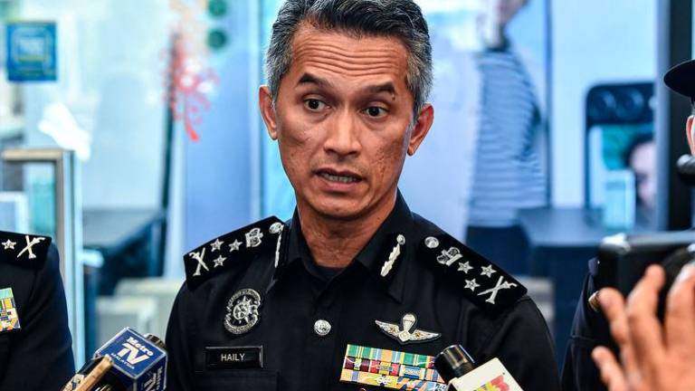 Bukit Aman Crime Investigation Department (CID) director Datuk Seri Mohd Shuhaily Mohd Zain - BERNAMApix
