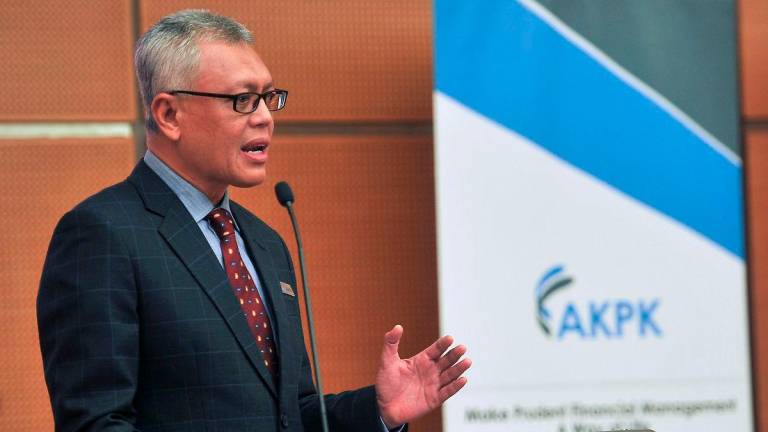 AKPK chief executive officer Azaddin Ngah Tasir. - BERNAMA