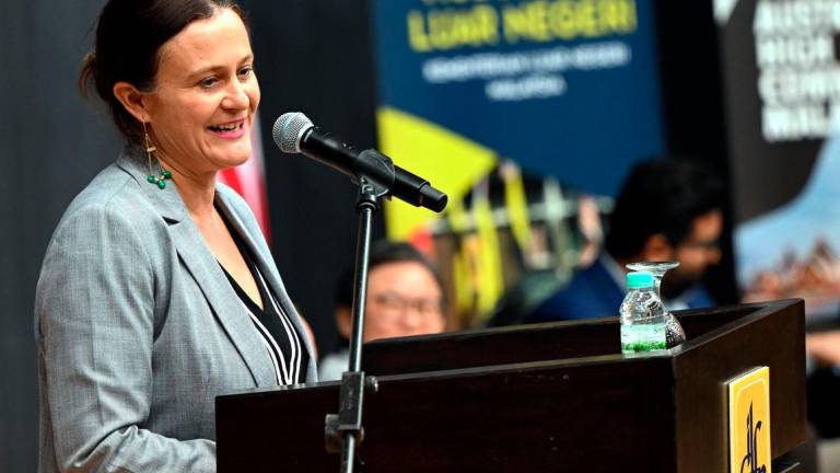 Australia High Commissioner Danielle Heinecke - Bernamapix
