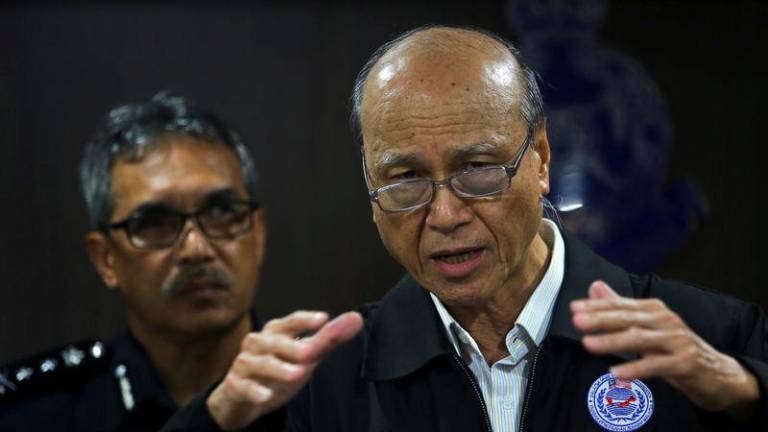 Ahli Majlis Penasihat Promosi Kesihatan Mental Tan Sri Lee Lam Thye - fotoBERNAMA