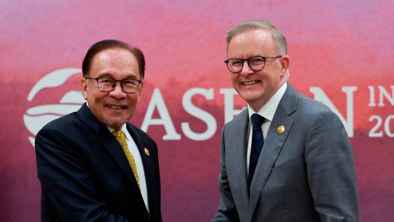 Prime Minister Datuk Seri Anwar Ibrahim and his counterpart Anthony Albanese - BERNAMApix