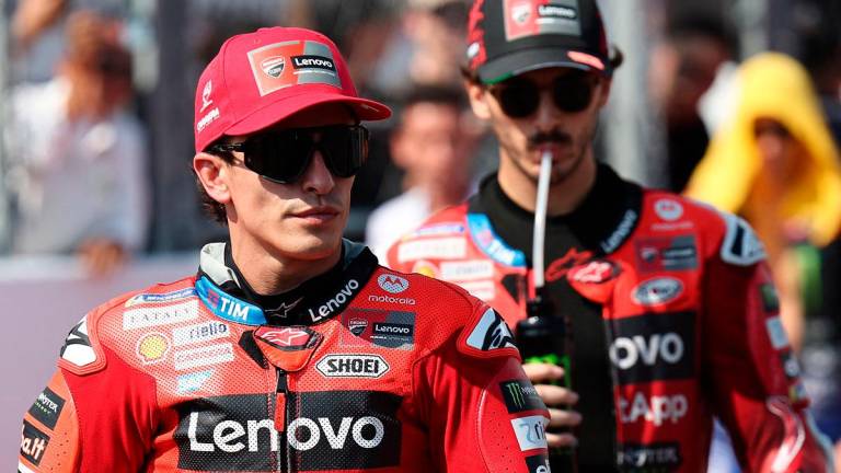 Ducati Lenovo Team’s Marc Marquez. - REUTERS/Willy Kurniawan