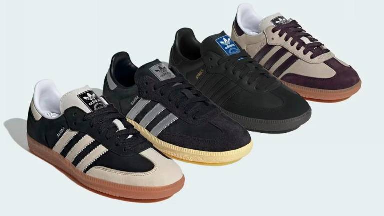 Samba comes in a wide variety of colours. – PICS BY ADIDAS