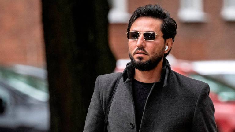 Salwan Momika, an anti-Islam activist, in Malmo, Sweden, September 3, 2023. - TT News Agency/Johan Nilsson via REUTERS