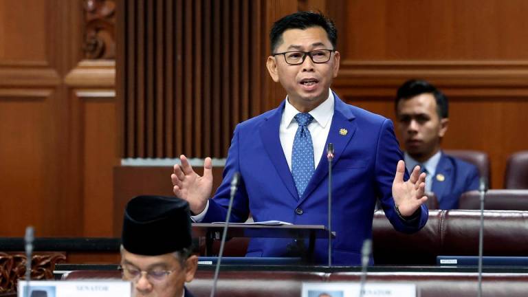Timbalan Menteri Luar Negeri Datuk Mohamad Alamin. - fotoBERNAMA