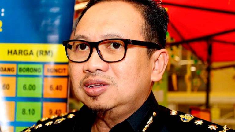 Pengarah Kementerian Perdagangan Dalam Negeri dan Kos Sara Hidup (KPDN) Perak Datuk Kamalludin Ismail - fotoBERNAMA