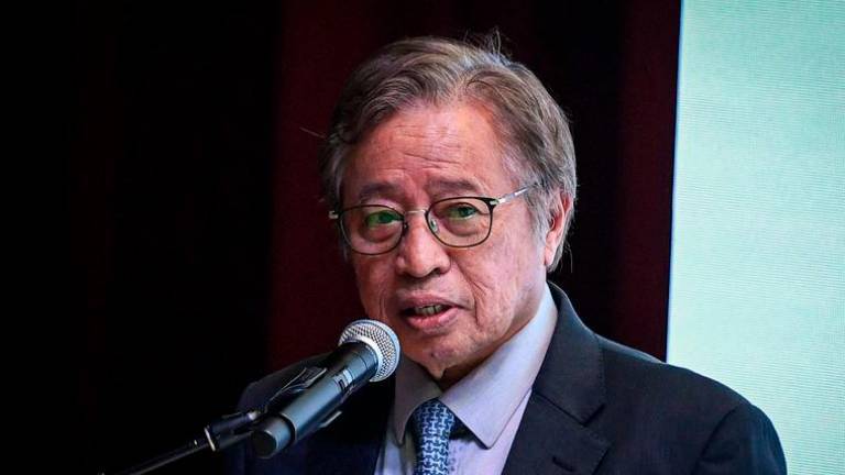 Premier Sarawak Tan Sri Abang Johari Tun Openg - fotoBERNAMA