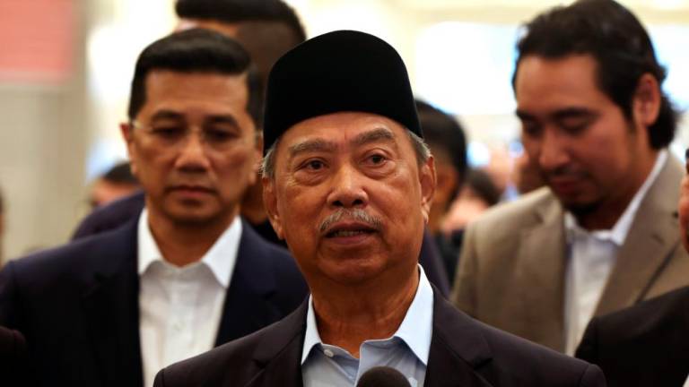 Presiden Bersatu Tan Sri Muhyiddin Yassin - fotoBERNAMA