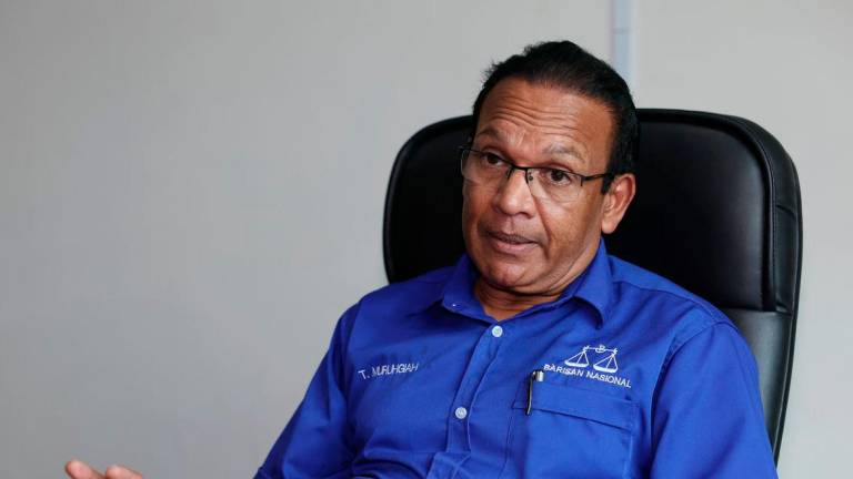 Naib Presiden MIC Datuk T. Murugiah - fotoBERNAMA