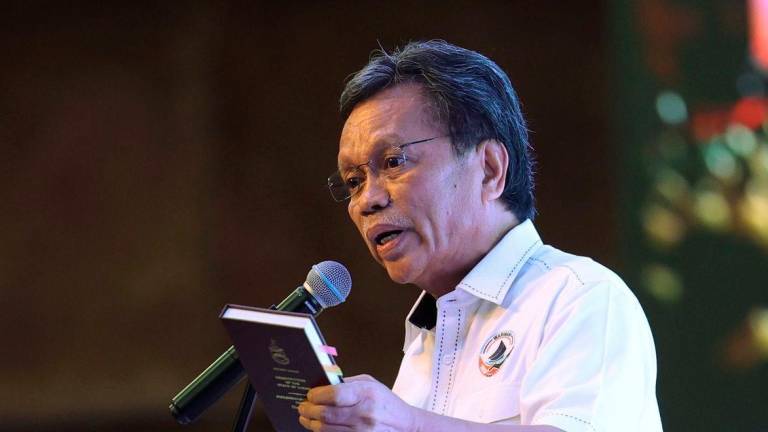 Warisan Party president Datuk Seri Mohd Shafie Apdal - Photo by BERNAMA
