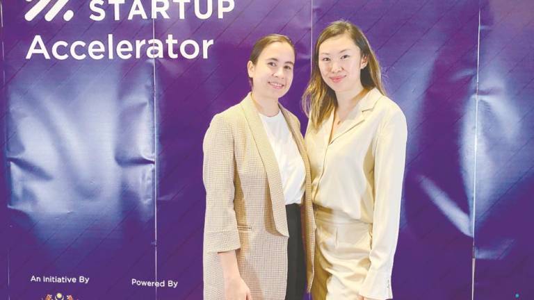 Lina (left) and Wong want to make Malaysia synonymous with world-class creative talent.