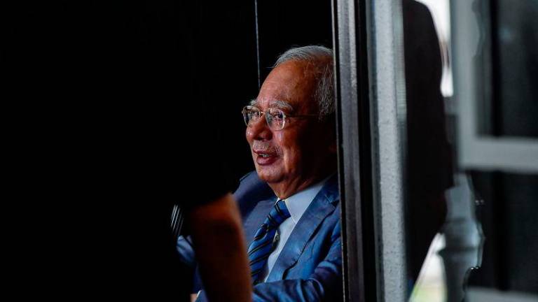 Former prime minister Datuk Seri Najib Tun Razak - BERNAMApix