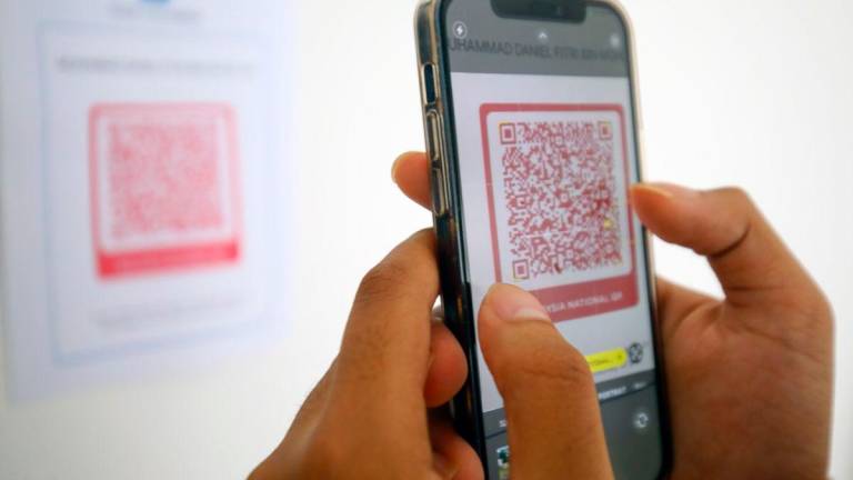 Pengunaan imbasan QR code - THESUNFOTO