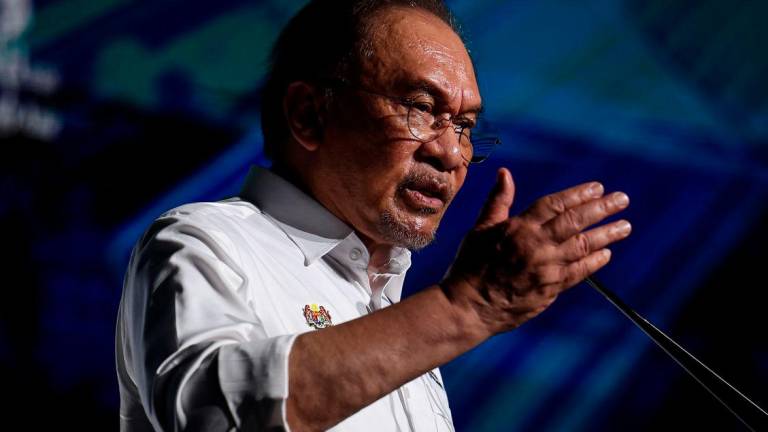 Prime Minister Datuk Seri Anwar Ibrahim. Bernamapix