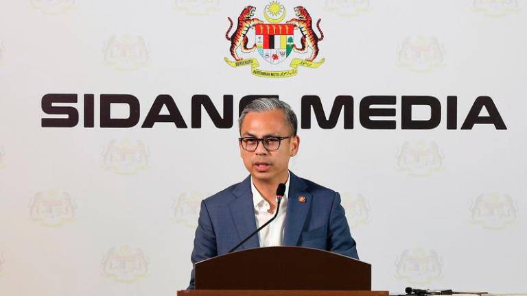 Communications Minister Fahmi Fadzil - BERNAMApix