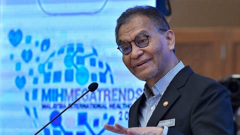 Health Minister Datuk Seri Dr. Dzulkefly Ahmad - BERNAMApix