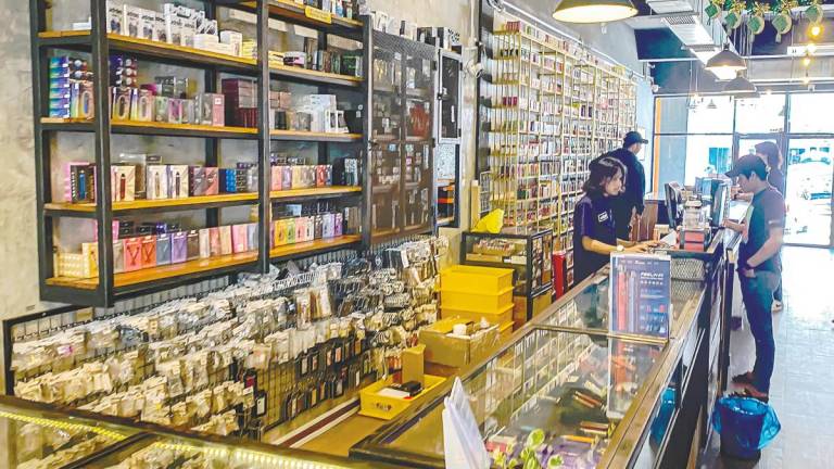 WHO urges governments to ban youth-targeted flavours and to expose how the industry manipulates public perception for profit. – AMIRUL SYAFIQ/THESUN