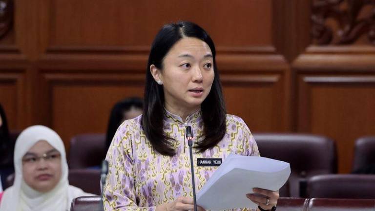 Youth and Sports Minister Hannah Yeoh - BERNAMApix