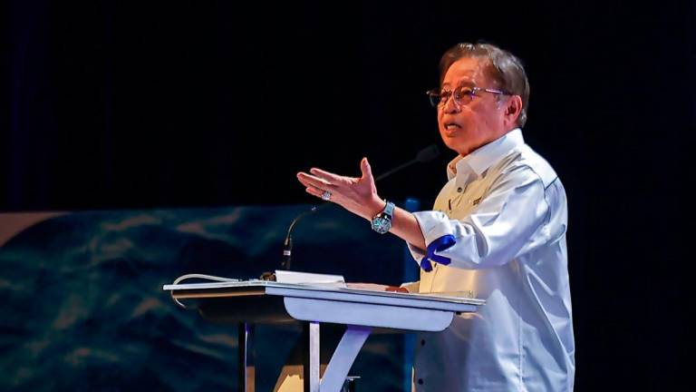Sarawak Premier Tan Sri Abang Johari Tun Openg. - BERNAMA