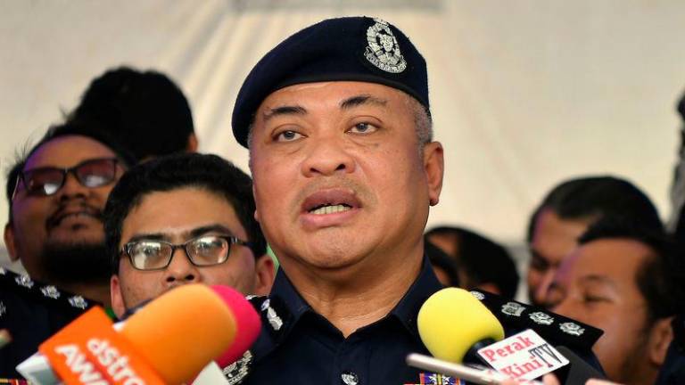 Ketua Polis Daerah Ipoh ACP Abang Zainal Abidin Abang Ahmad - fotoBERNAMA