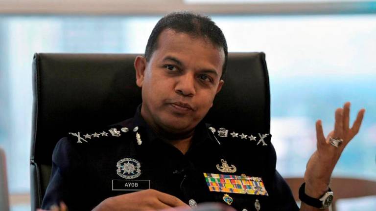 Timbalan Ketua Polis Negara Datuk Seri Ayob Khan Mydin Pitchay - fotoBERNAMA