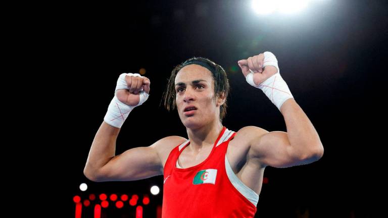 Imane Khelif of Algeria REUTERSpix