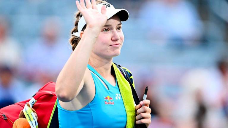 Elena Rybakina of Kazakhstan. - Panagiotakis / GETTY IMAGES NORTH AMERICA / AFP