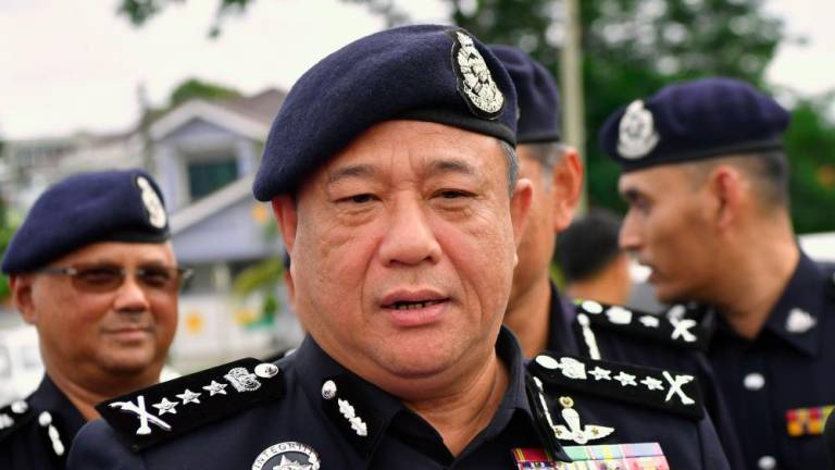 Ketua Polis Perak Datuk Azizi Mat Aris - fotoBERNAMA