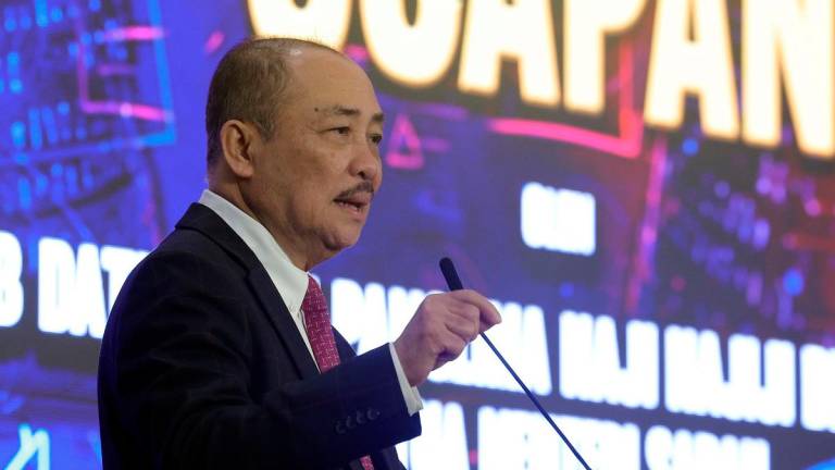 Sabah Chief Minister Datuk Seri Hajiji Noor. - BERNAMApix