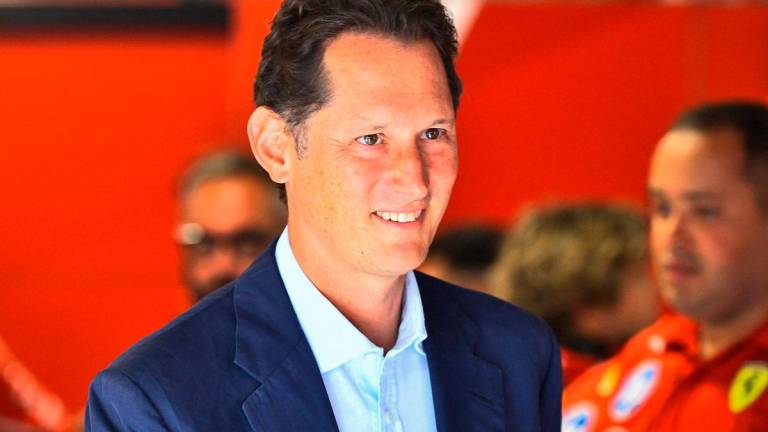 Ferrari CEO John Elkann. - Ferenc ISZA / AFP