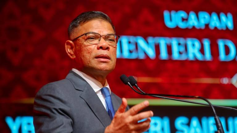 Home Minister Datuk Seri Saifuddin Nasution Ismail - Amirul Syafiq/theSun