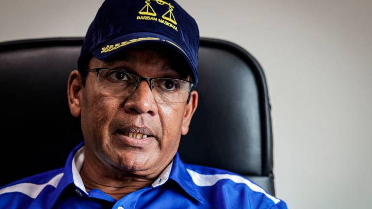 MIC Vice-President Datuk T. Murugiah - BERNAMApix