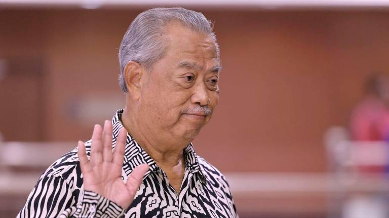 Bekas Perdana Menteri Tan Sri Muhyiddin Yassin - BERNAMApix
