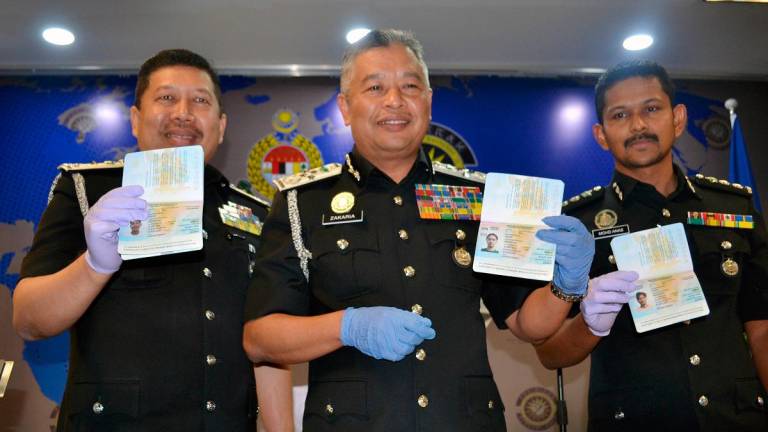 Zakaria said the syndicate supplied fake passports to workers at risk of failing mandatory medical checks. – FAIZ ruzman/THESUN