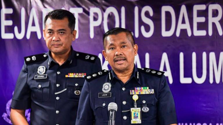 Wangsa Maju District Police Chief ACP Mohamad Lazim Ismail - BERNAMApix