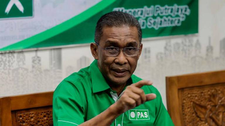 PAS secretary-general, Datuk Seri Takiyuddin Hassan - BERNAMApix