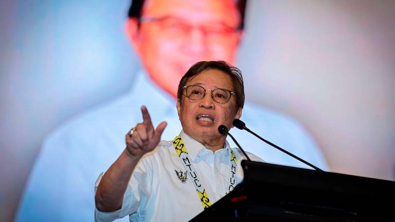 Sarawak Premier Tan Sri Abang Johari Tun Openg. - BERNAMApix