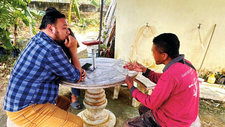 Dabok recounting his experience, saying it made him delirious and unaware of his actions and whereabouts. - theSunpix