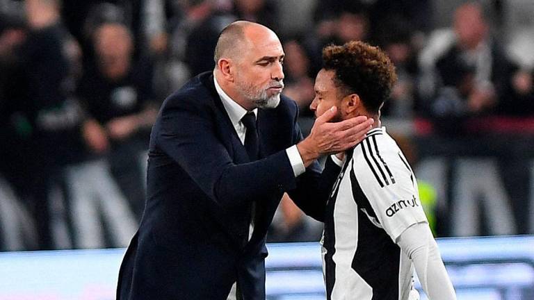 Football - Serie A - Juventus v Genoa - Allianz Stadium, Turin, Italy - March 29, 2025Juventus coach Igor Tudor reacts after the match - REUTERSPIX